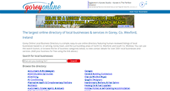 Desktop Screenshot of goreyonline.com
